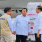 Menteri Pertahanan RI Prabowo Subianto, mendampingi Presiden RI Joko Widodo. (Dok. Tim Media Prabowo Subianto)
