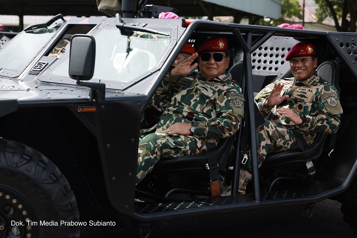 Menteri Pertahanan Republik Indonesia (Menhan RI) Prabowo Subianto. (Dok. Tim Media Prabowo Subianto)