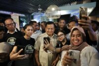 Acara peresmian Posko Pemilih Prabowo-Gibran (Kopi Pagi) di Jalan Gunawarman, Jakarta Selatan. (Dok. TIm Media Prabowo Subianto)
